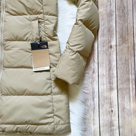 The North Face Women’s Gotham Parka In Hawthorne Khaki - Picture 4 of 9